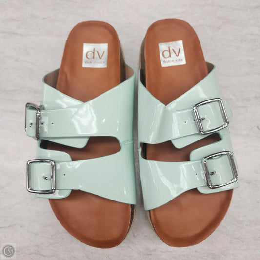 Sandals Flats By Dolce Vita In Aqua, Size: 9