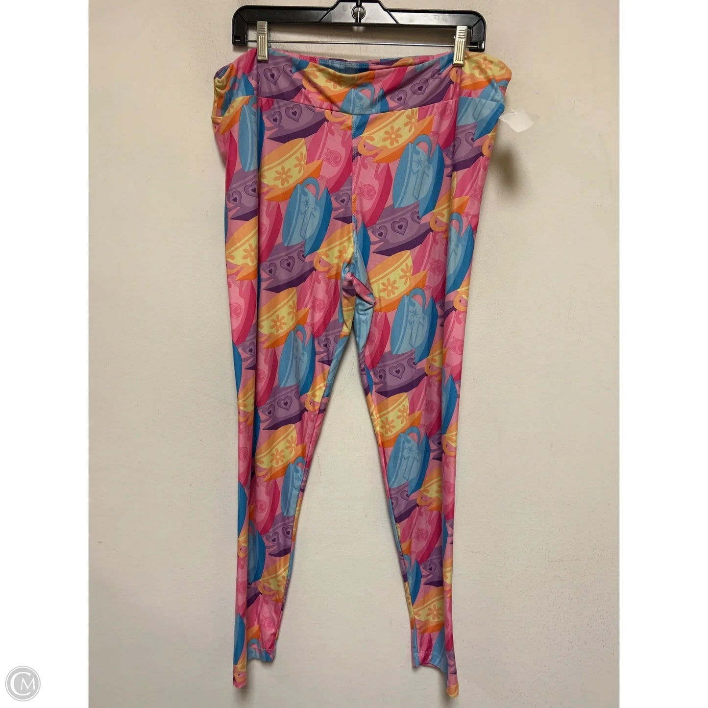 Pants Leggings By Disney Store In Rainbow Print, Size: Xl