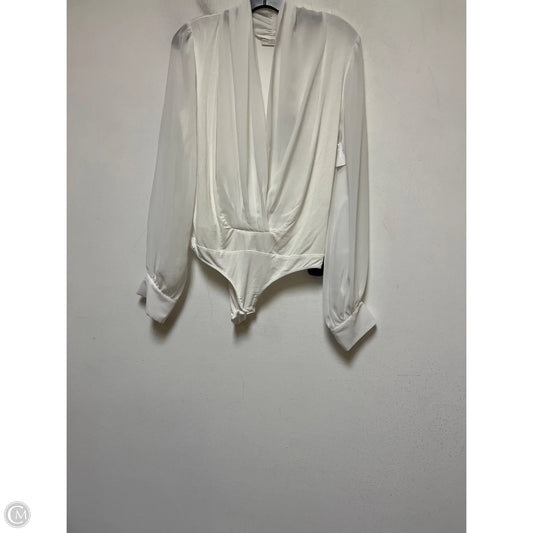 Bodysuit By Eva Mendes In White, Size: M