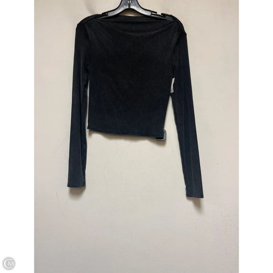 Top Long Sleeve Basic By Wild Fable In Grey, Size: Xs