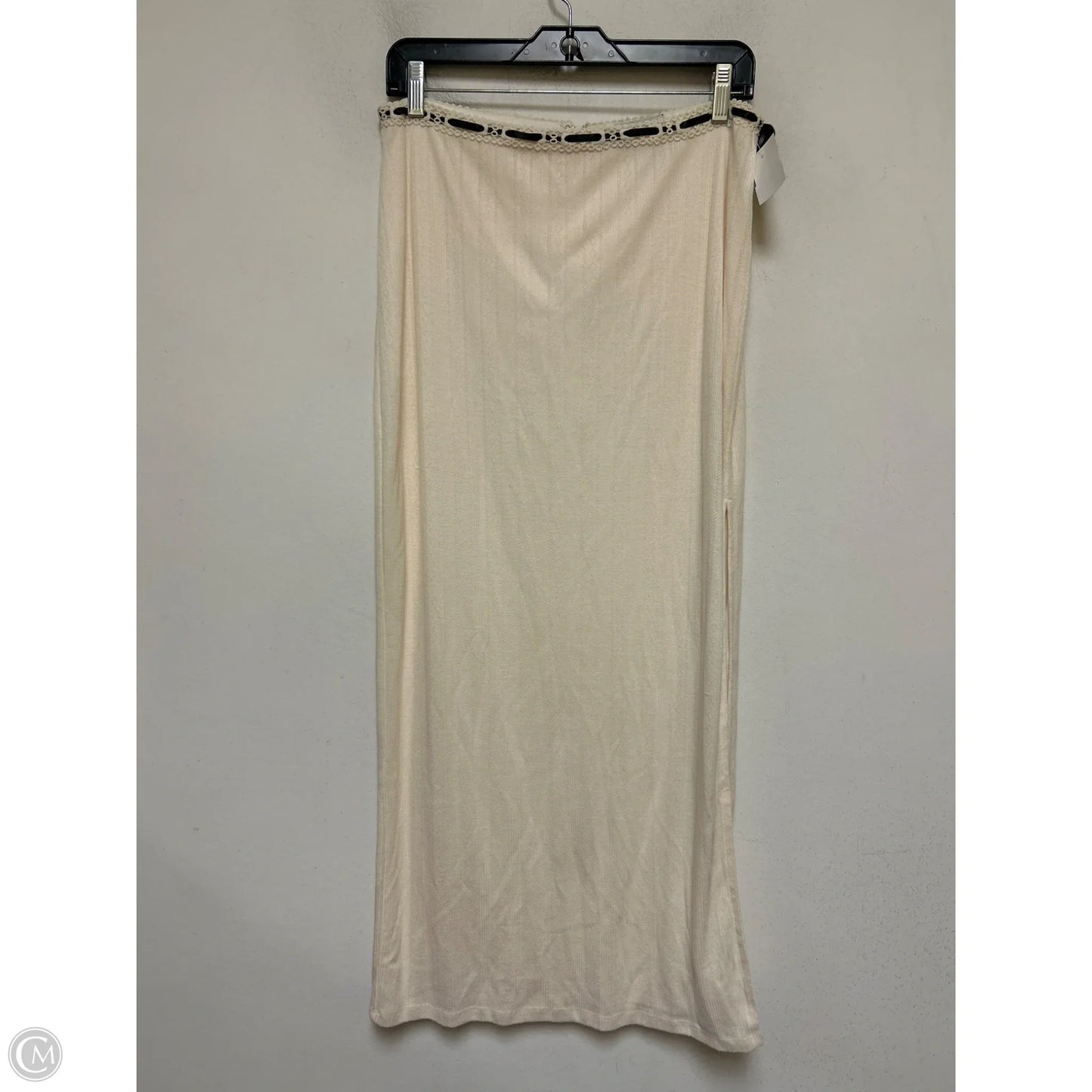 Skirt Set 2pc By Fashion Nova In Black & Cream, Size: 8