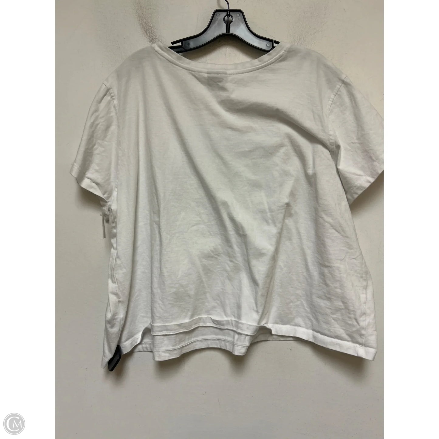 Top Short Sleeve Basic By Disney Store In White, Size: 2x