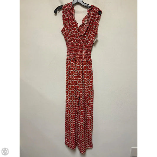 Jumpsuit By Max Studio In Floral Print, Size: Xs