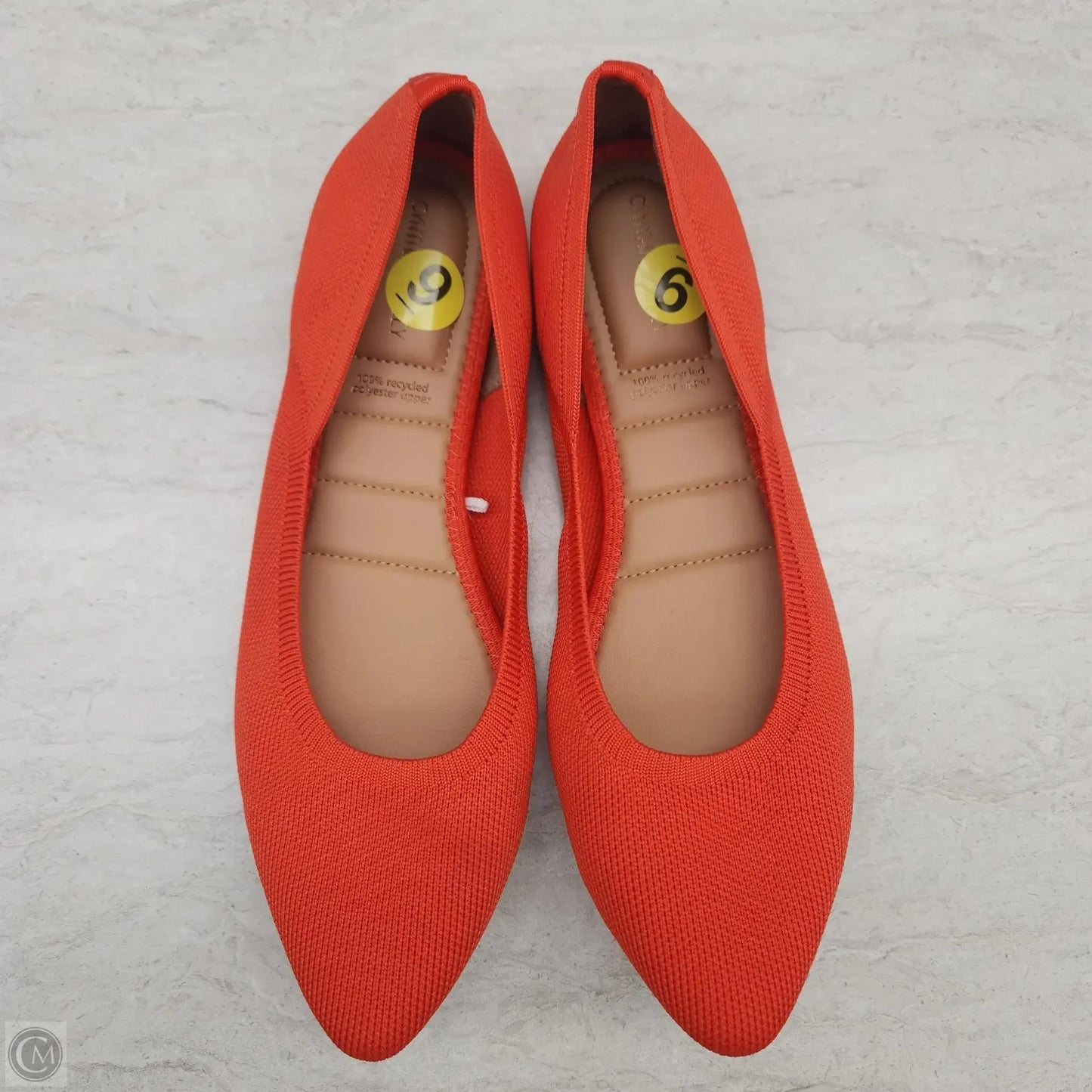 Shoes Flats By Cynthia Rowley In Orange, Size: 9