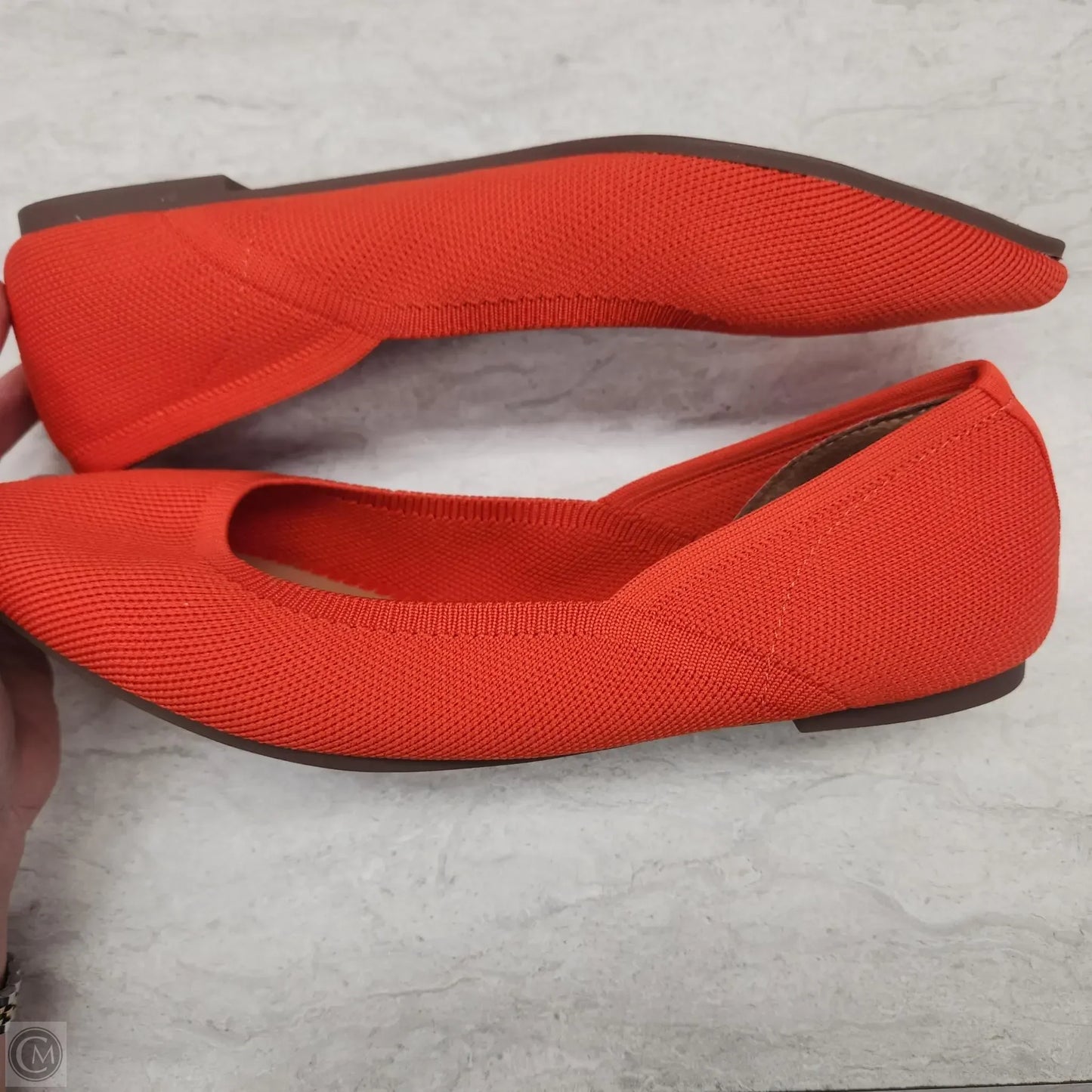 Shoes Flats By Cynthia Rowley In Orange, Size: 9