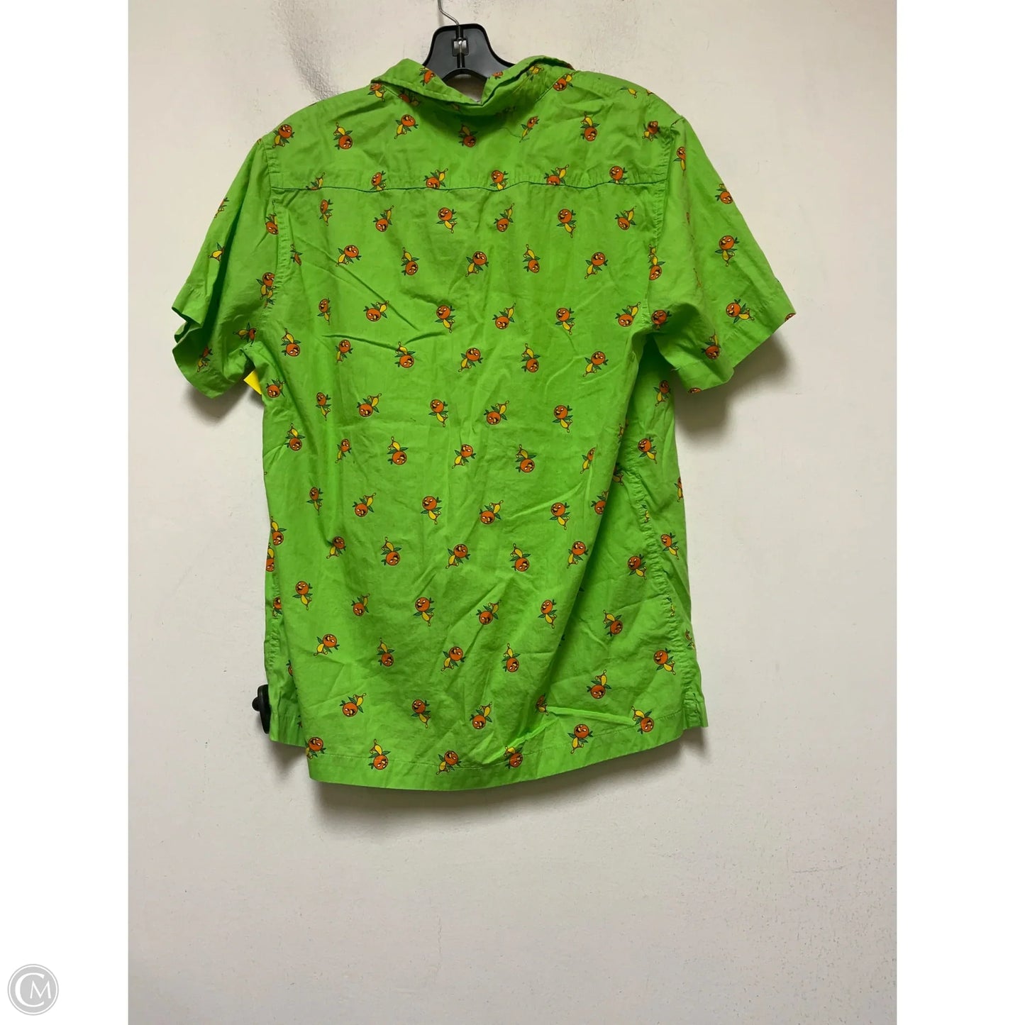 Top Short Sleeve By Disney Store In Green & Orange, Size: M