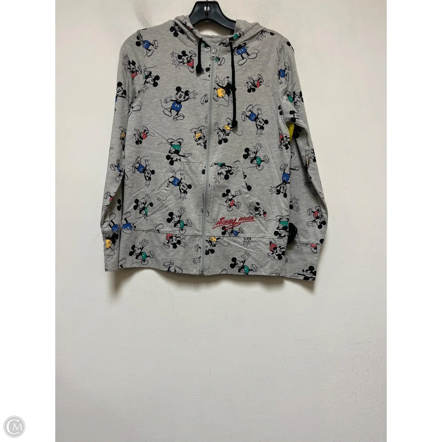 Sweatshirt Hoodie By Disney Store In Grey, Size: S