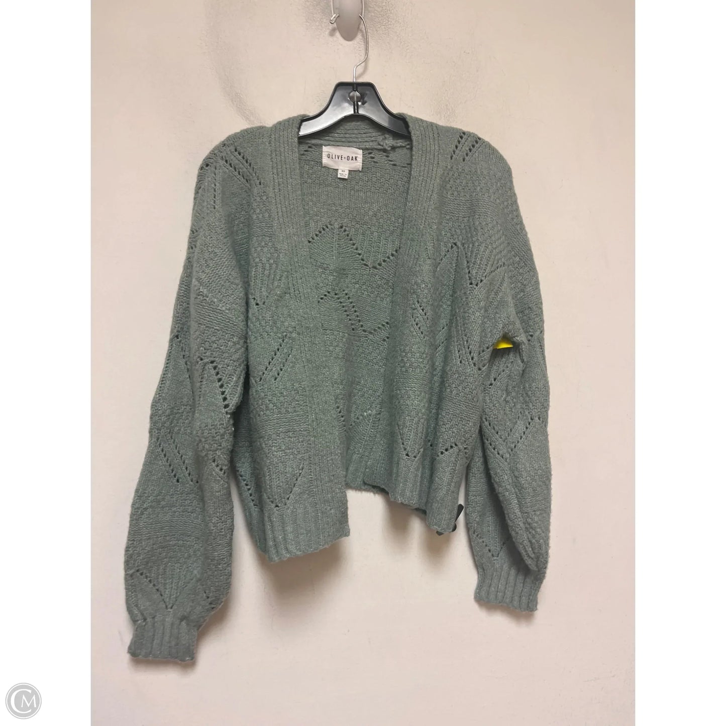 Cardigan By Olive And Oak In Green, Size: Xs