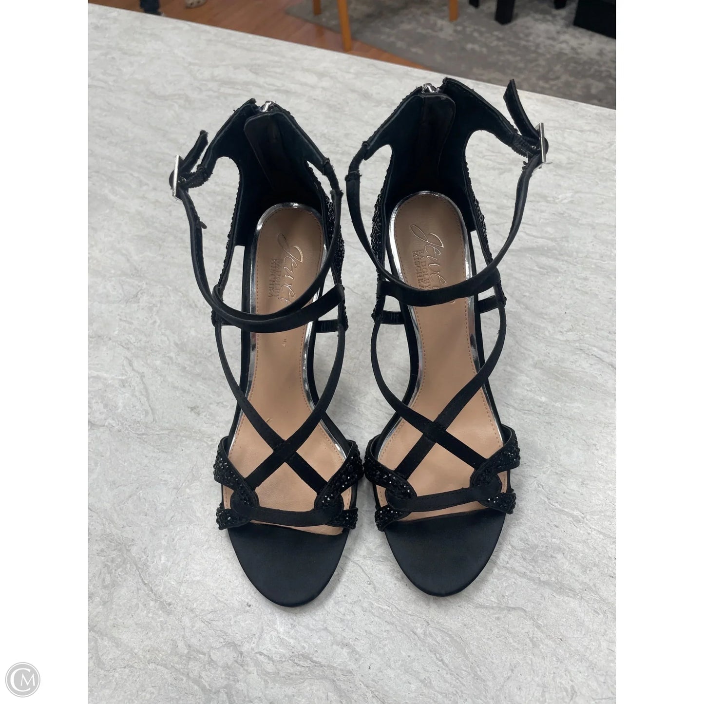 Shoes Heels Stiletto By Badgley Mischka In Black, Size: 6