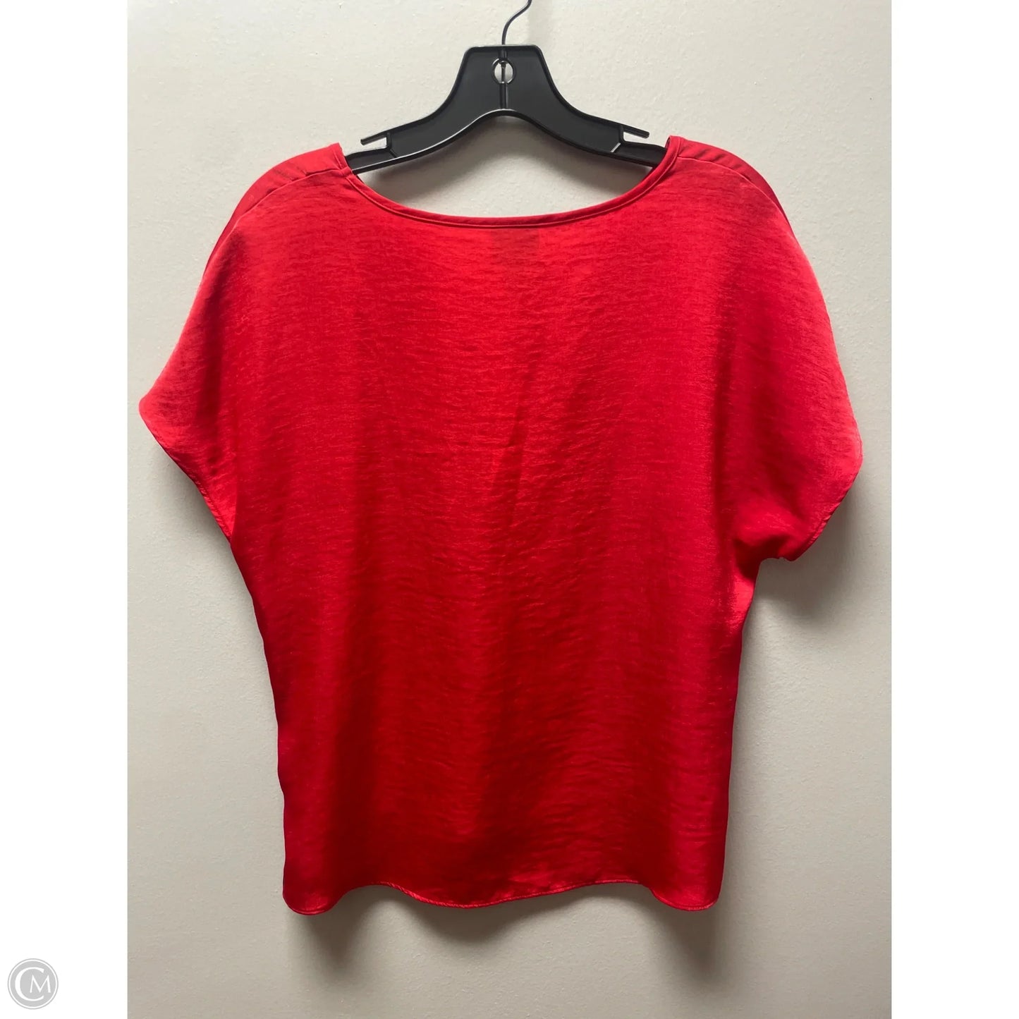 Top Short Sleeve By Worthington In Red, Size: Xs