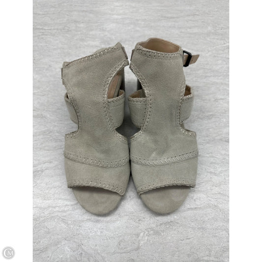 Shoes Heels Block By Via Spiga In Taupe, Size: 7.5