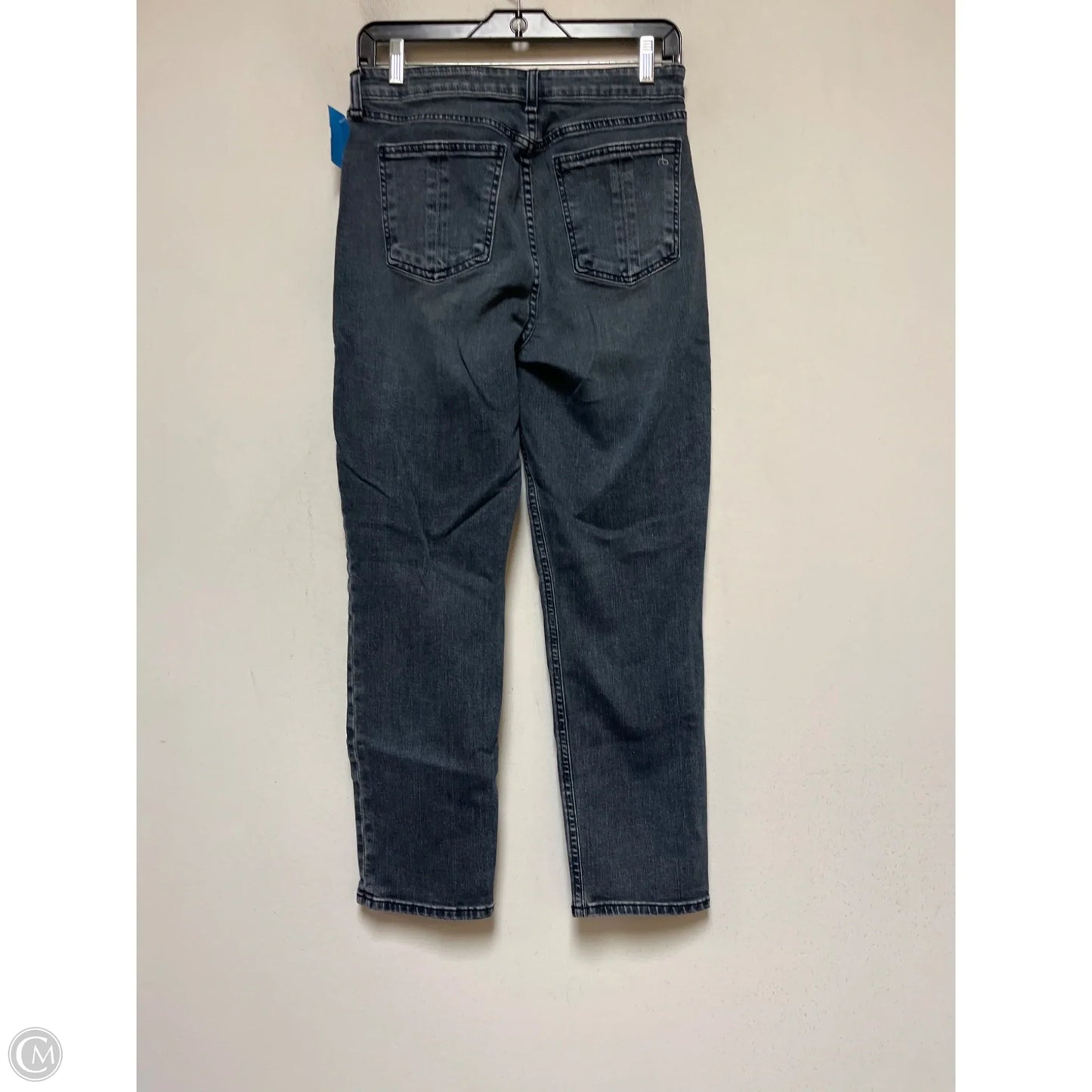 Jeans Straight By Rag And Bone In Blue Denim, Size: 6