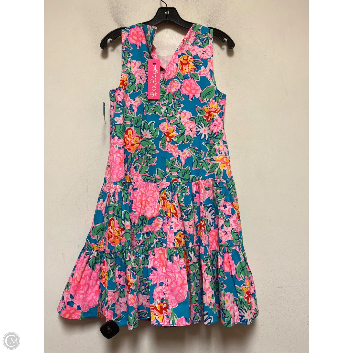 Dress Designer By Lilly Pulitzer In Floral Print, Size: Xs