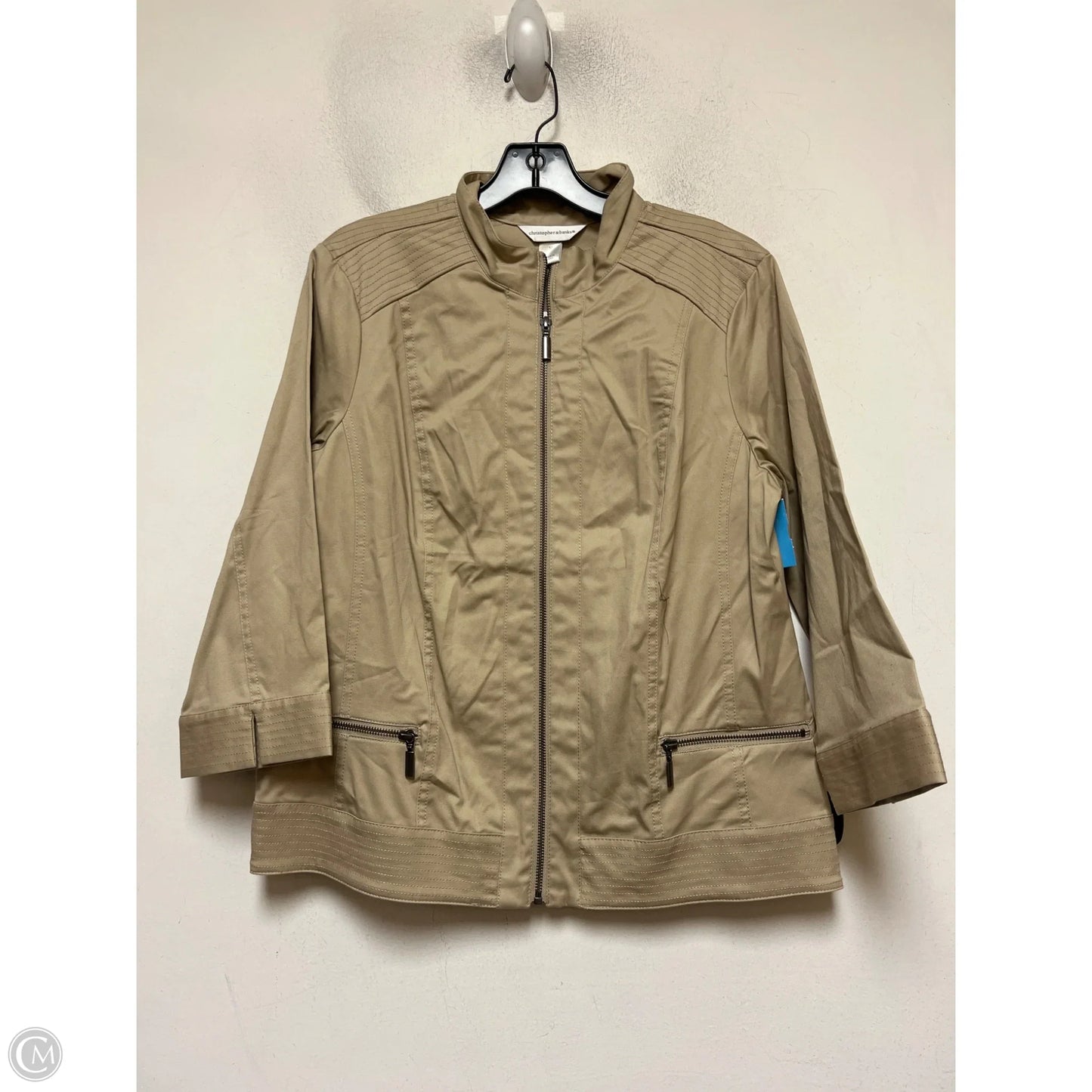 Jacket Other By Christopher And Banks In Tan, Size: M