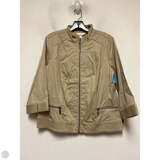 Jacket Other By Christopher And Banks In Tan, Size: M