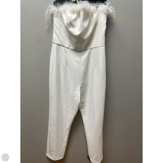 Jumpsuit By Gianni Bini In White, Size: M