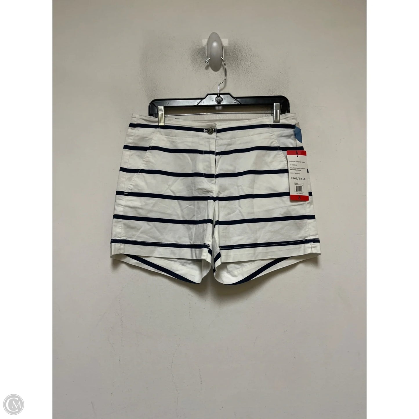 Shorts By Nautica In Striped Pattern, Size: 8