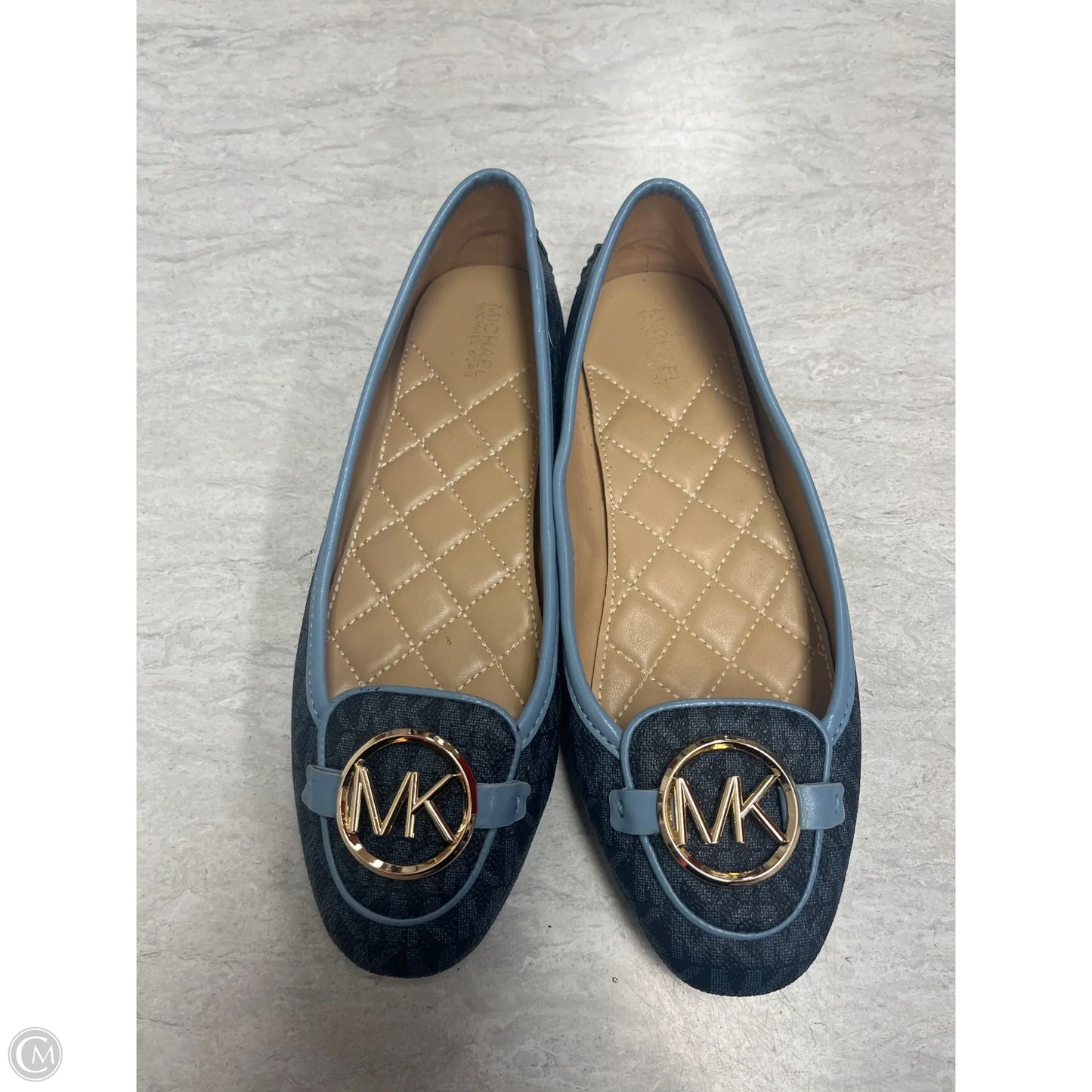 Shoes Flats By Michael By Michael Kors In Blue, Size: 7