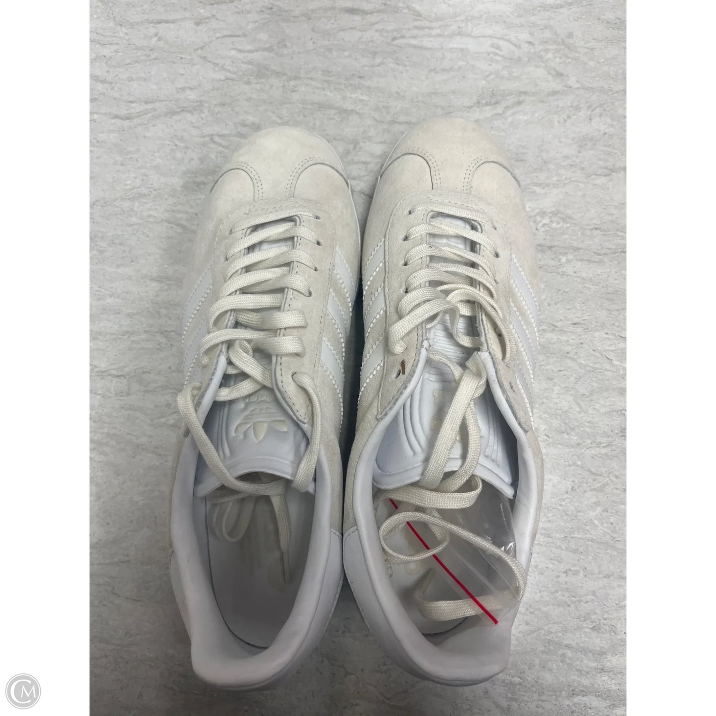 Shoes Sneakers By Adidas In Ivory, Size: 8