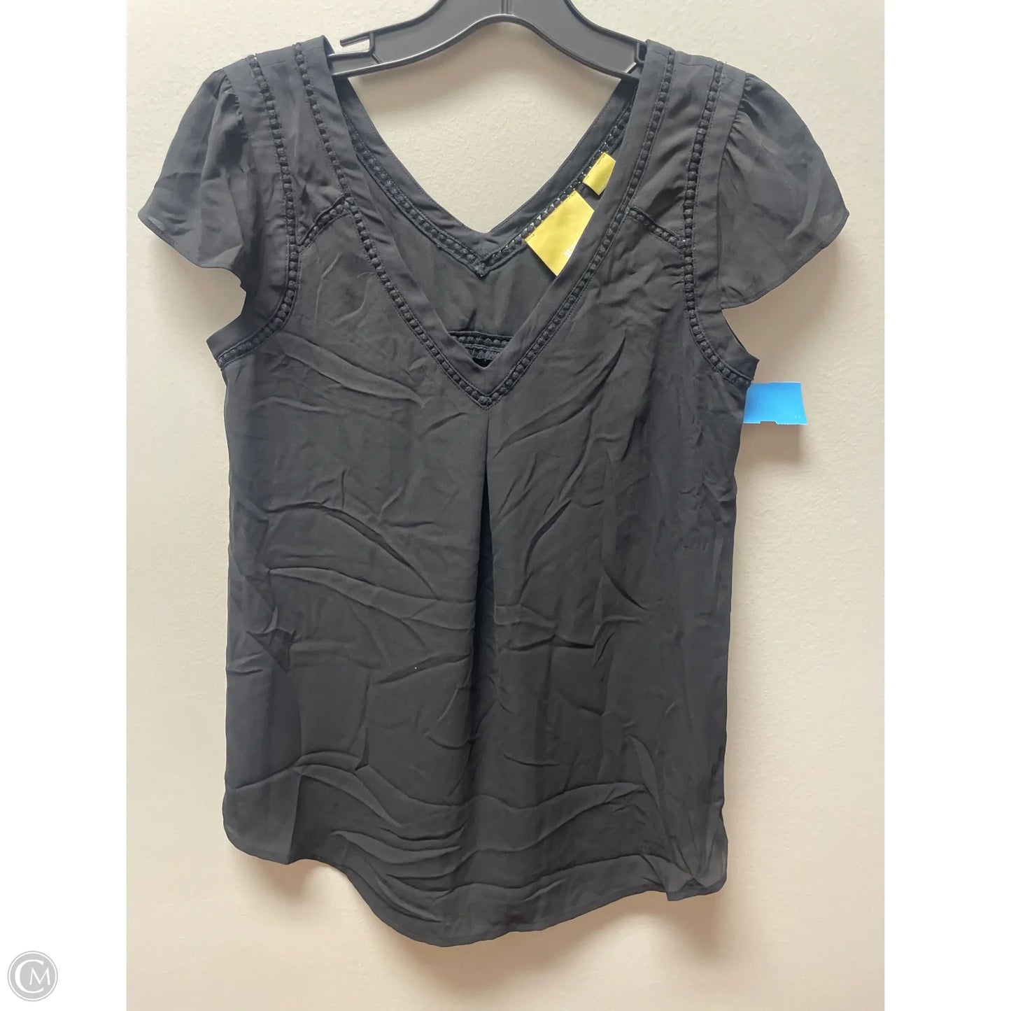 Top Short Sleeve By Maeve In Black, Size: Xs