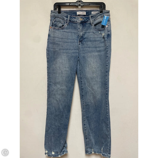 Jeans Straight By Judy Blue In Blue Denim, Size: 8