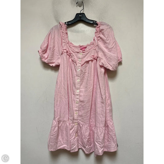 Dress Casual Short By Target-designer In Pink, Size: S