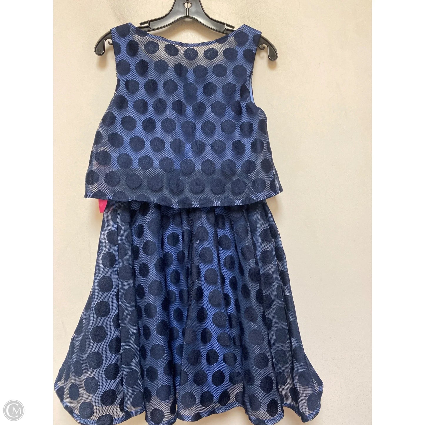 Dress Party Short By Betsey Johnson In Polkadot Pattern, Size: S