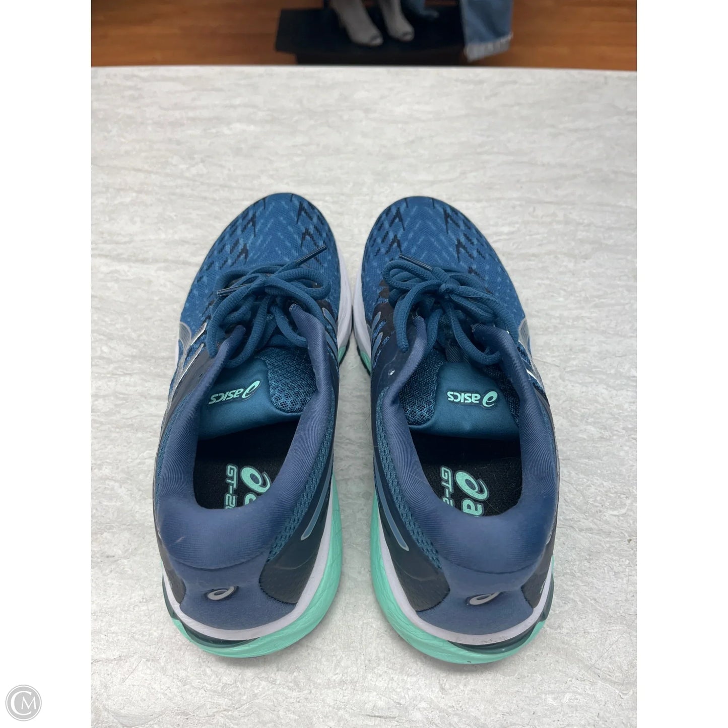 Shoes Athletic By Asics In Blue, Size: 9.5