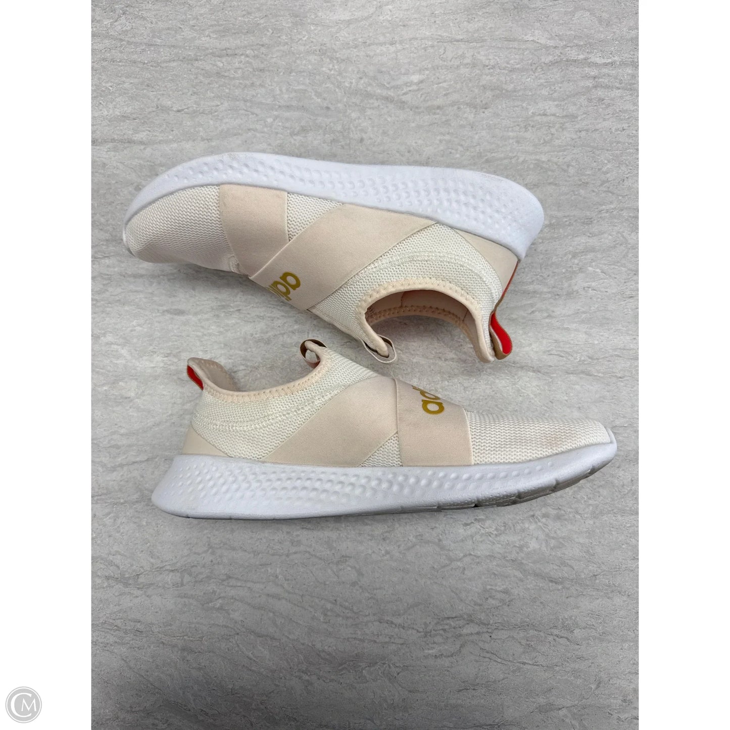 Shoes Sneakers By Adidas In Ivory, Size: 9