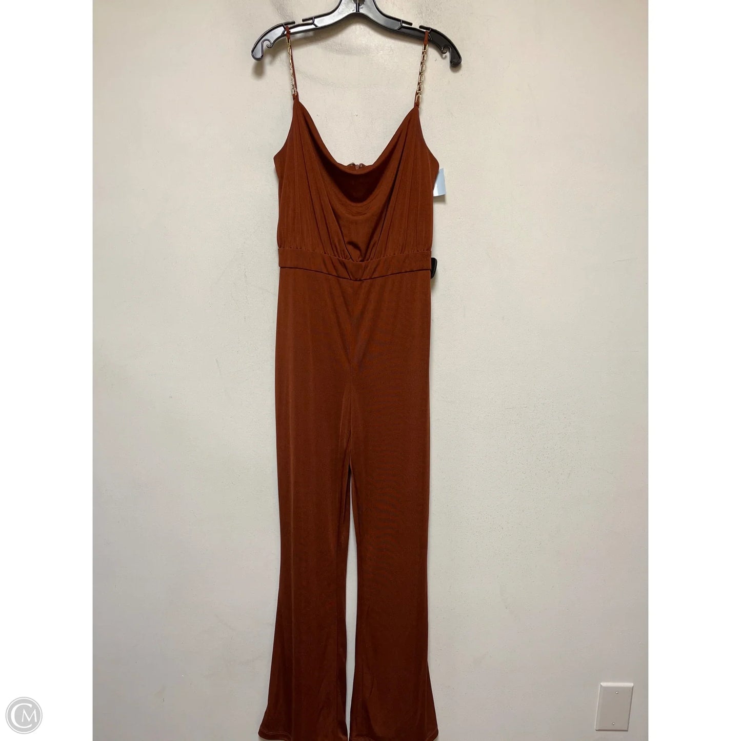 Jumpsuit Designer By Jason Wu In Brown, Size: M