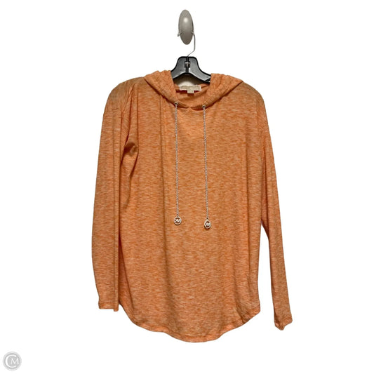 Top Long Sleeve By Michael By Michael Kors In Orange, Size: Xs
