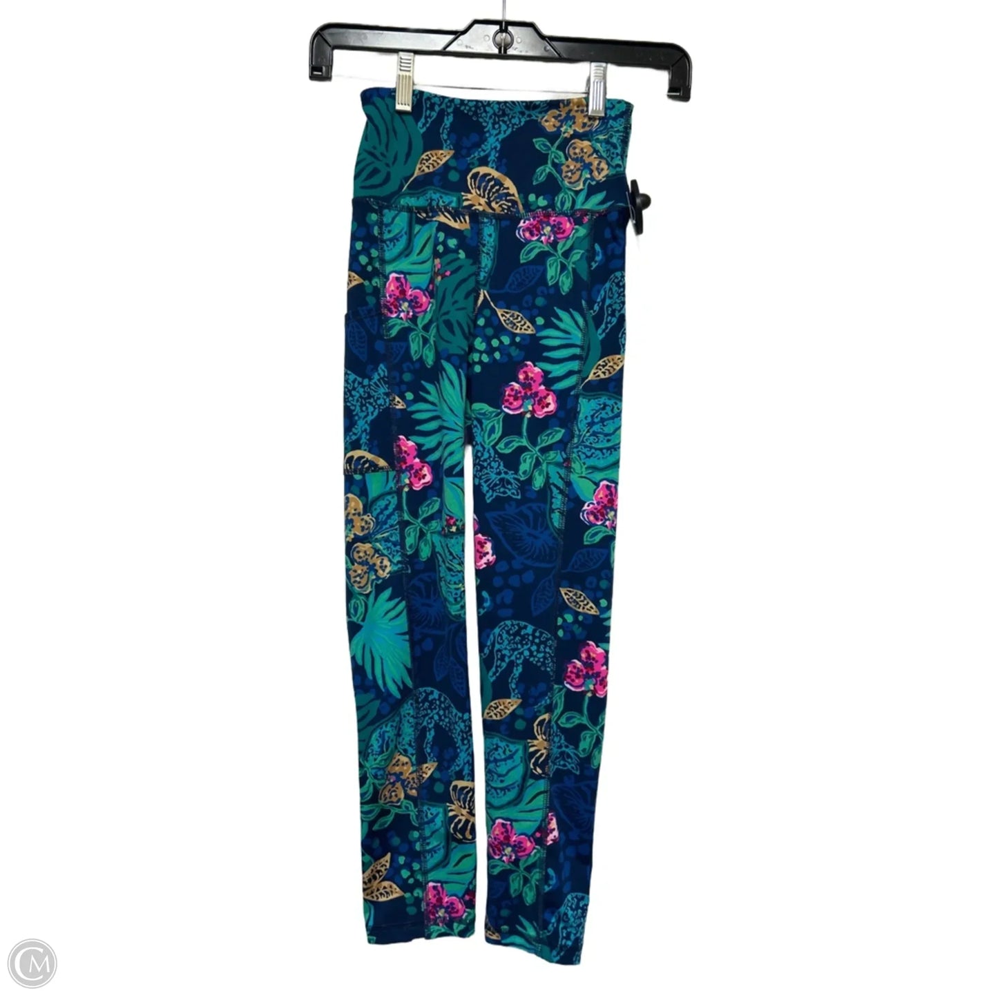 Pants Designer By Lilly Pulitzer In Floral Print, Size: Xxs