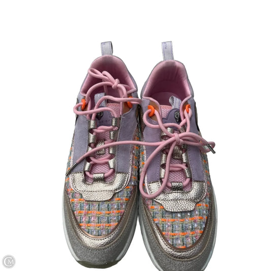 Shoes Athletic By Kurt Geiger London In Gold & Pink, Size: 9.5