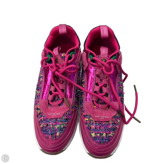 Shoes Athletic By Kurt Geiger London In Pink, Size: 9.5