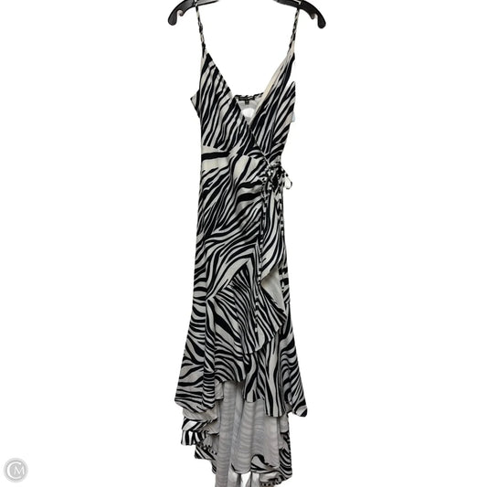 Dress Casual Maxi By Fashion Nova In Zebra Print, Size: M