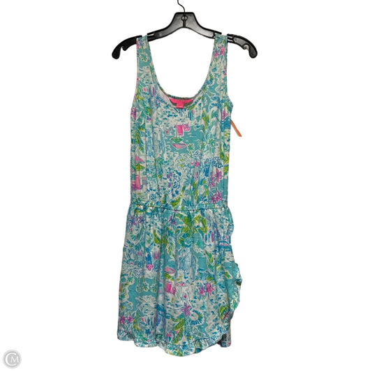 Romper Designer By Lilly Pulitzer In Tropical Print, Size: Xs