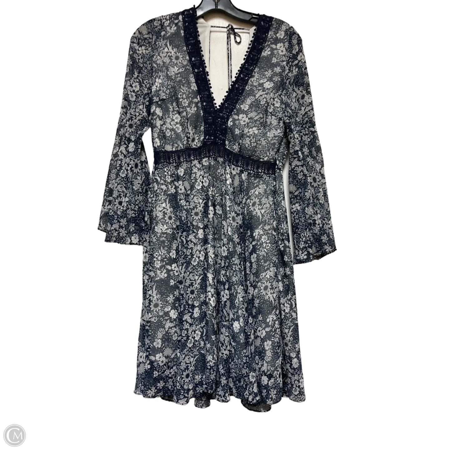 Dress Casual Short By Lucy Paris In Floral Print, Size: S