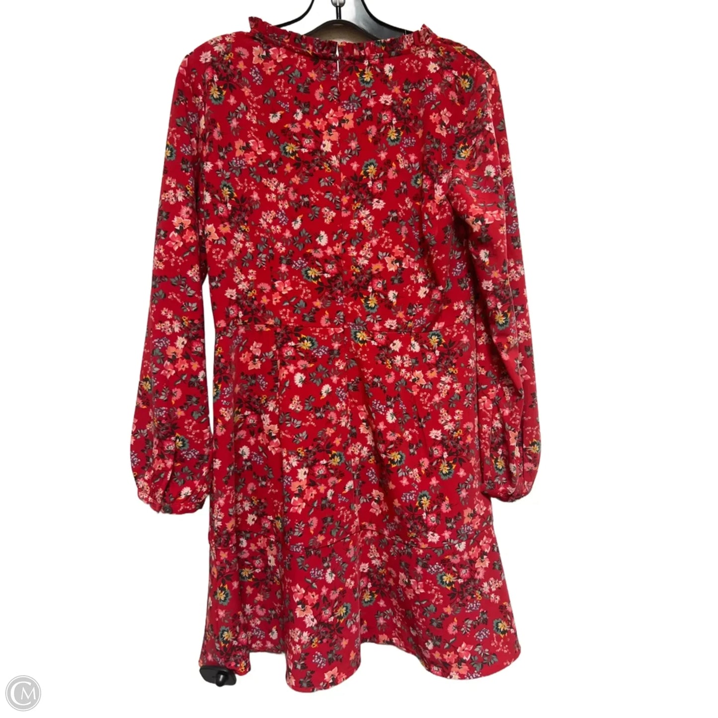 Dress Casual Short By Loft In Floral Print, Size: Mp