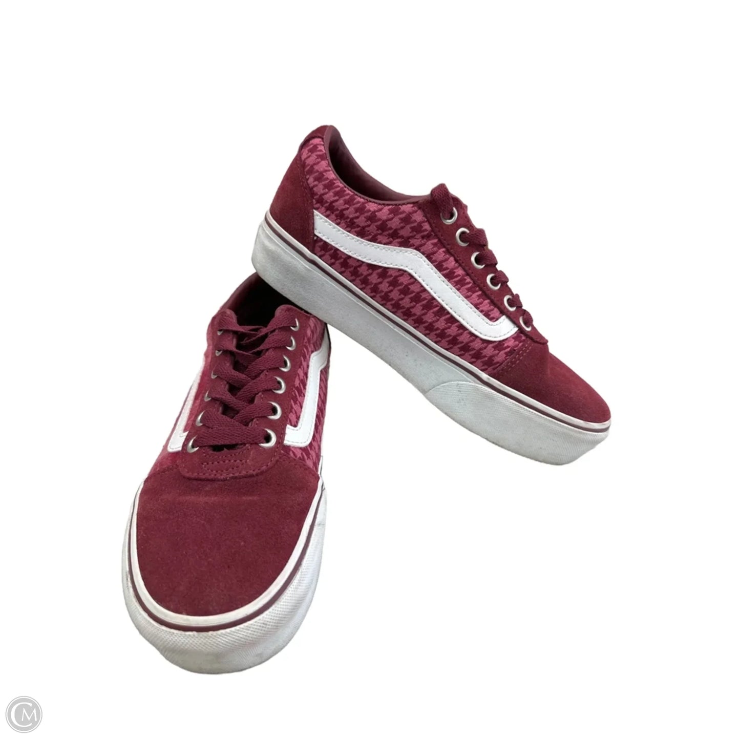 Shoes Sneakers By Vans In Purple, Size: 7.5