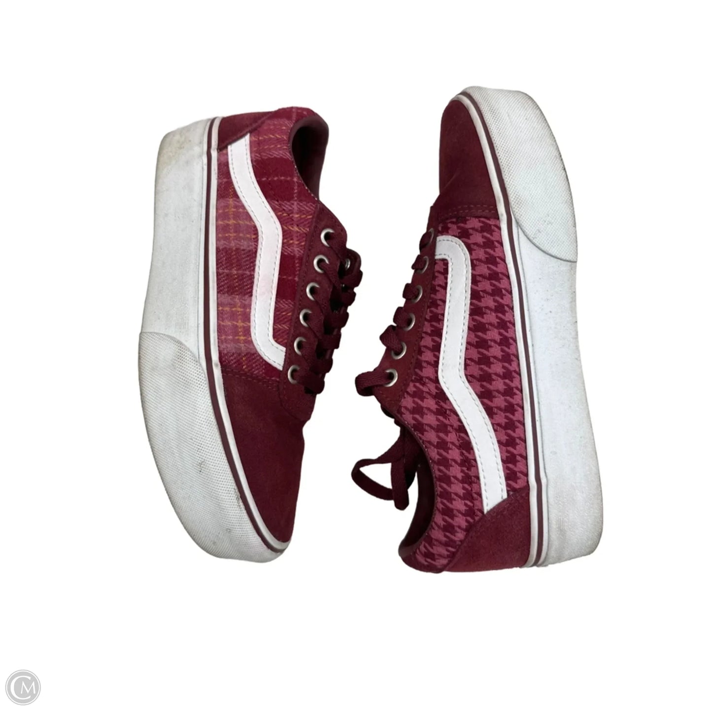 Shoes Sneakers By Vans In Purple, Size: 7.5