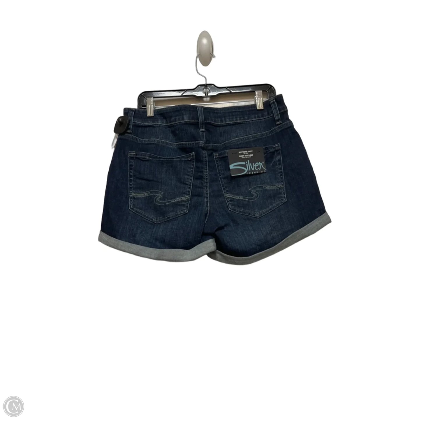 Shorts By Silver In Blue Denim, Size: 8