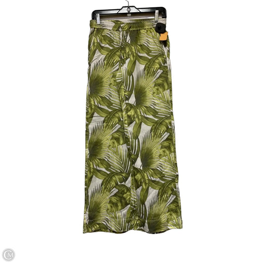 Pants Wide Leg By Tommy Bahama In Tropical Print, Size: 0