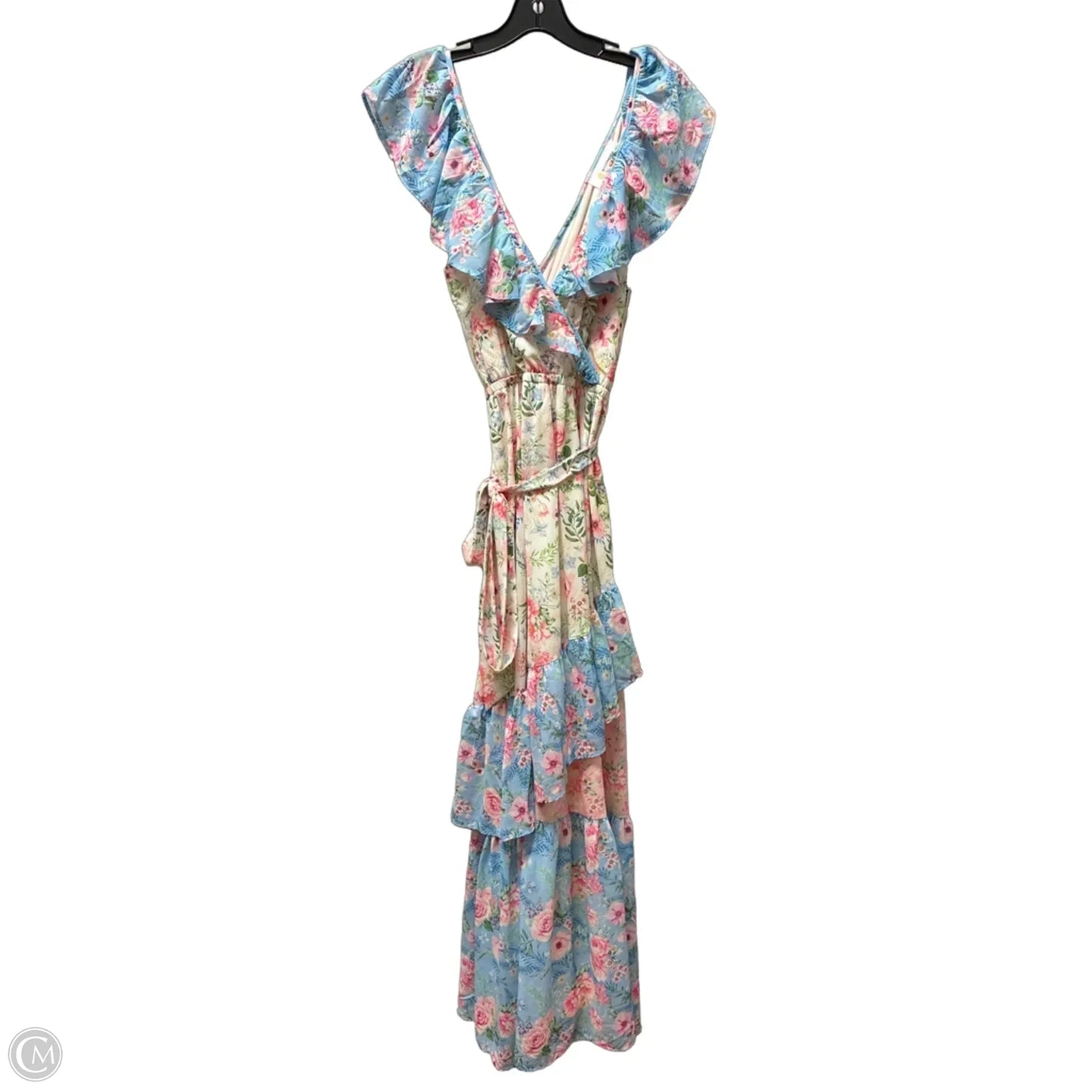 Dress Casual Maxi By Clothes Mentor In Floral Print, Size: M