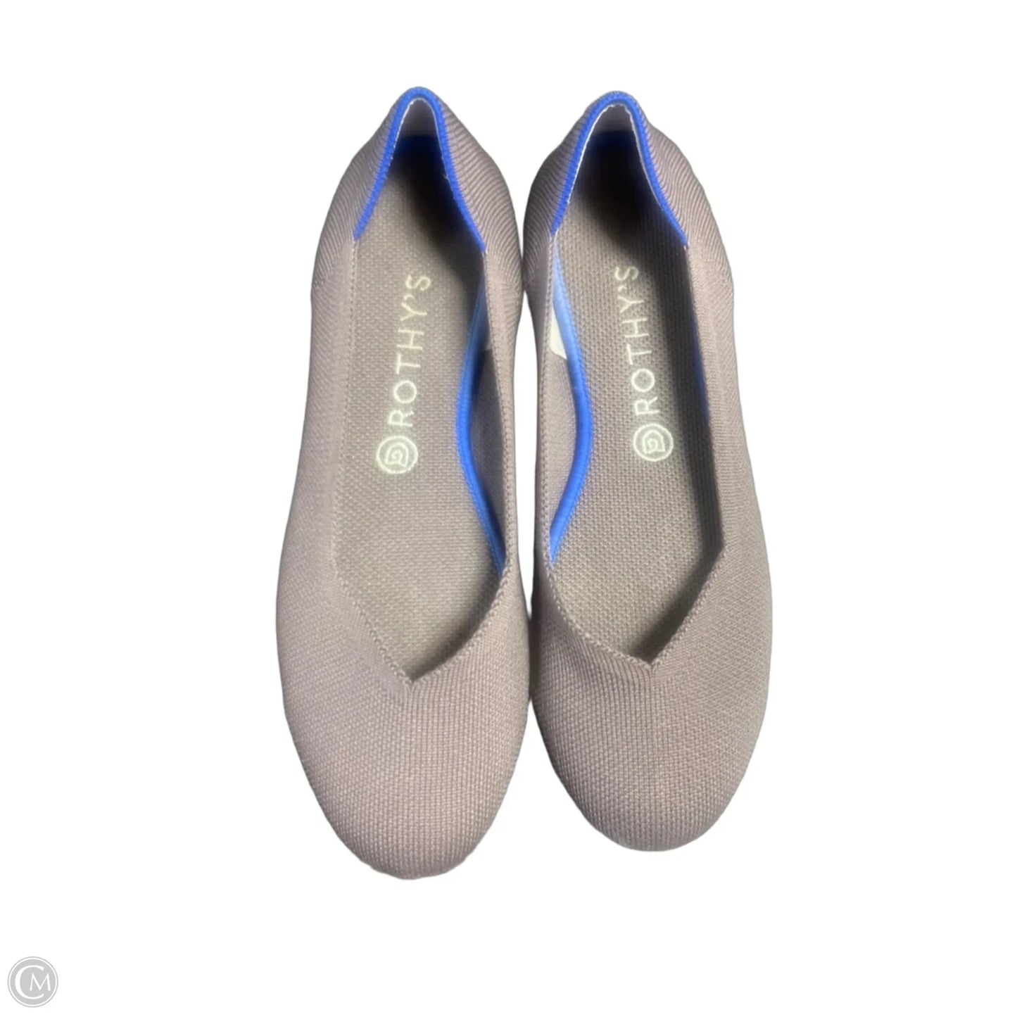 Shoes Flats By Rothys In Grey, Size: 10