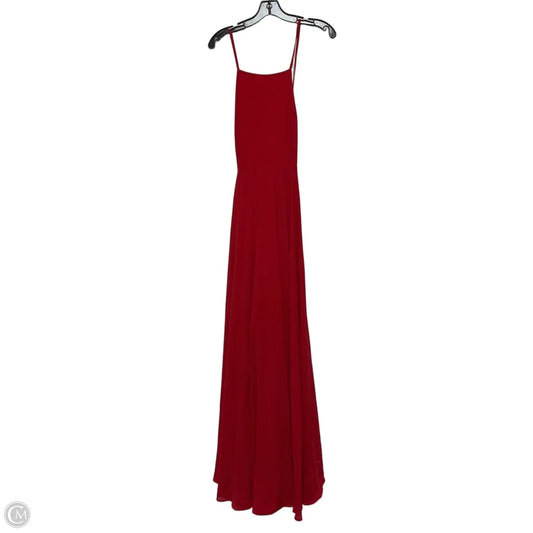 Dress Casual Maxi By Lulus In Red, Size: L