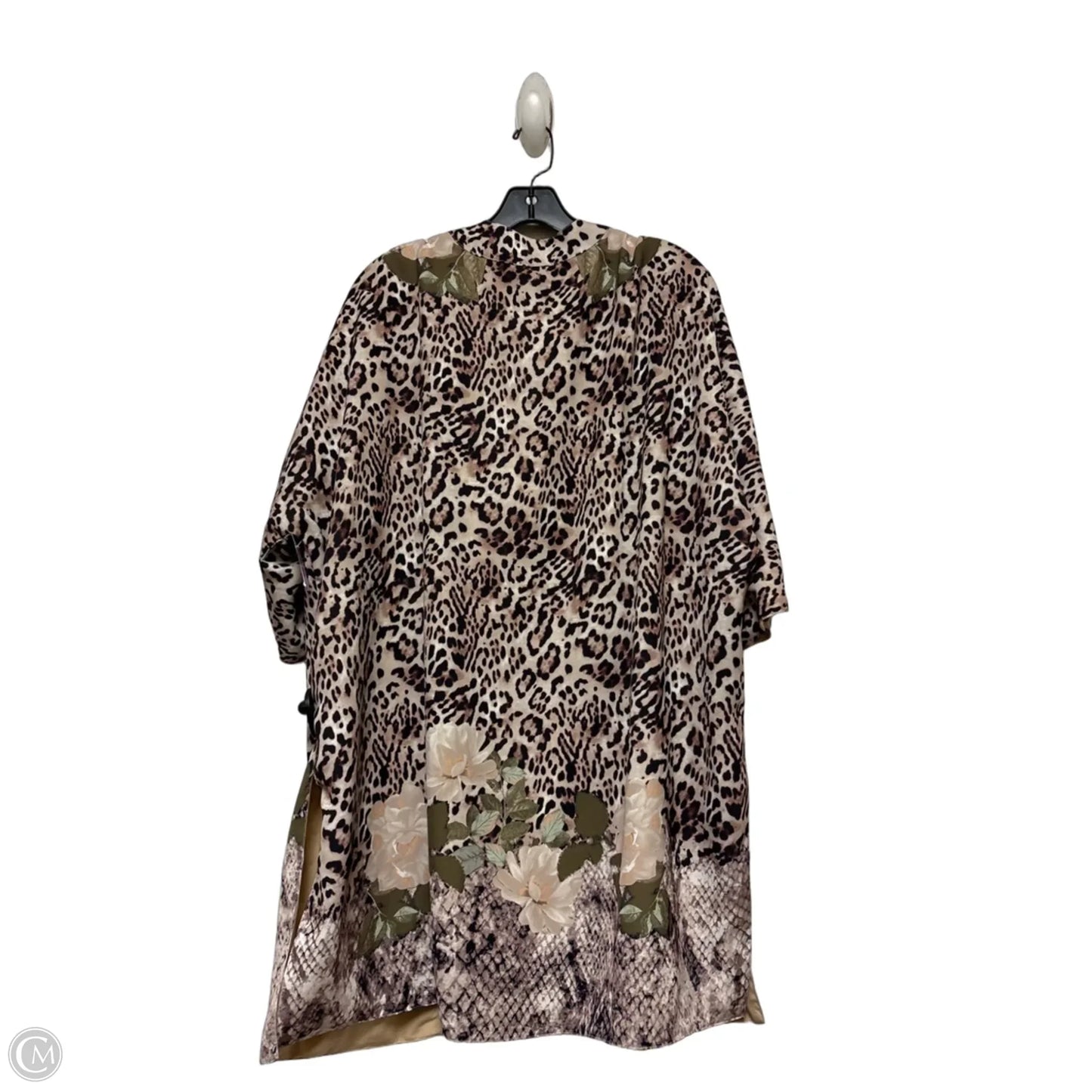 Kimono By Chicos In Animal Print, Size: S
