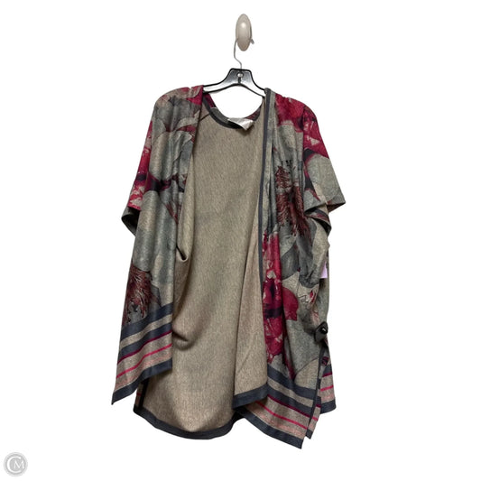 Kimono By Chicos In Floral Print, Size: S