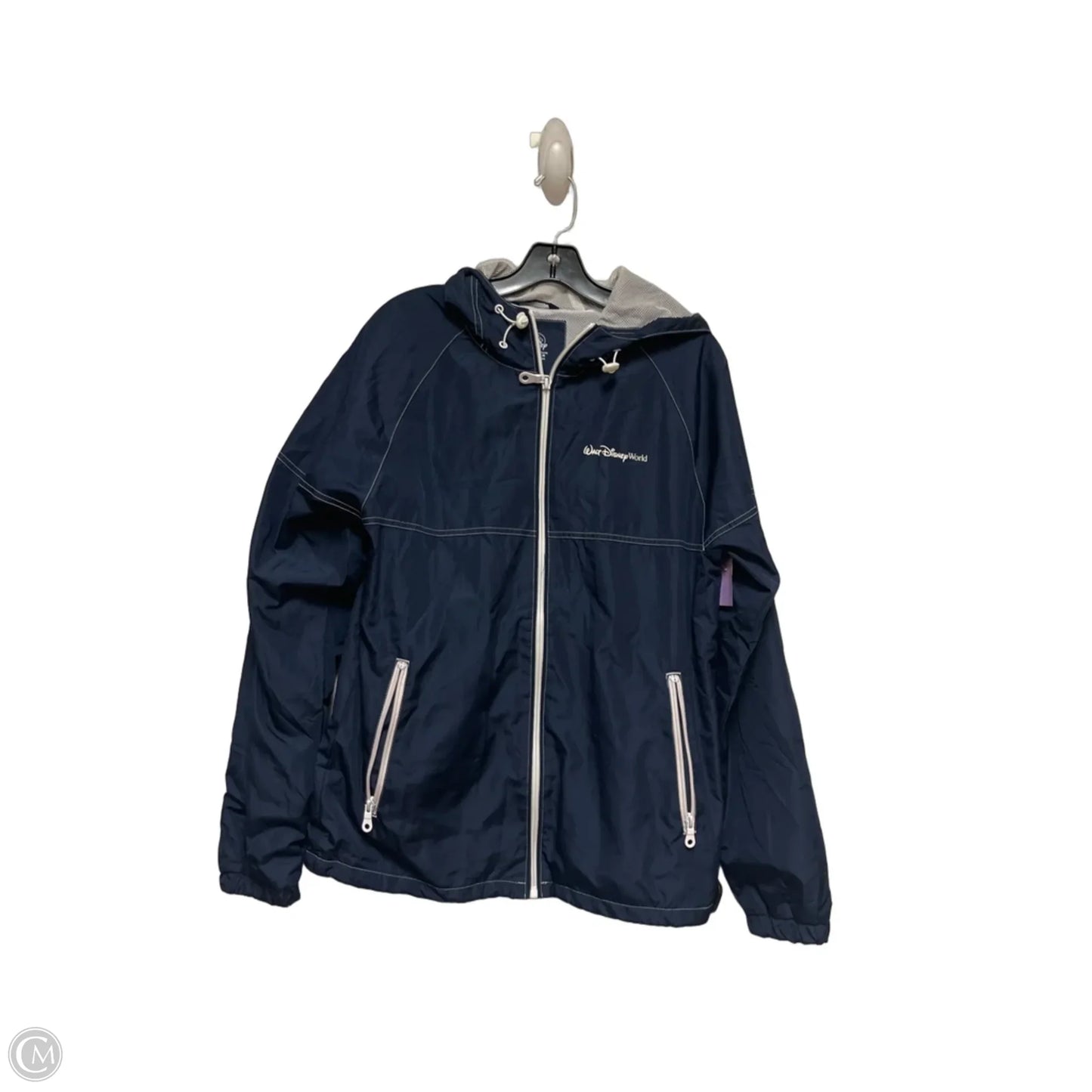 Coat Raincoat By Disney Store In Navy, Size: S