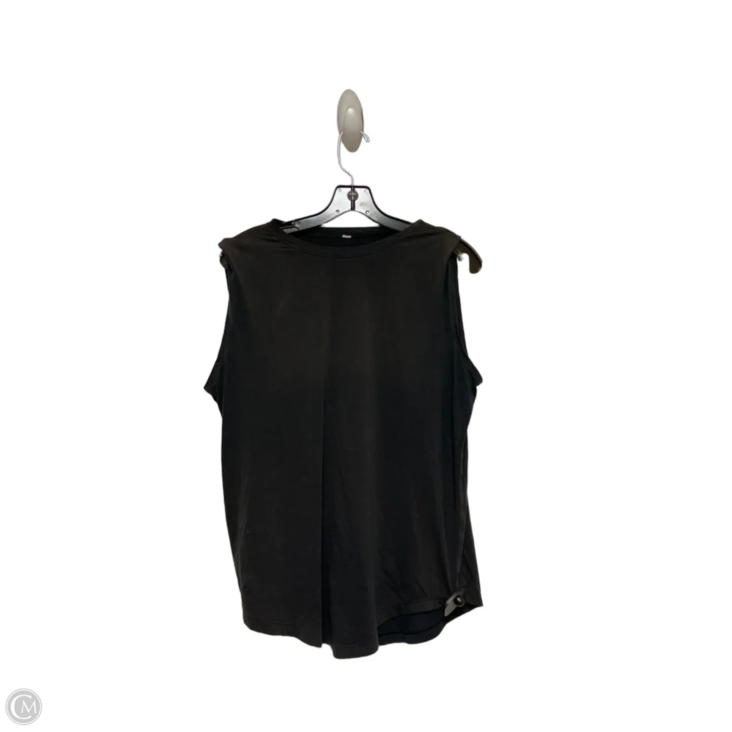 Athletic Tank Top By Lululemon In Black, Size: L