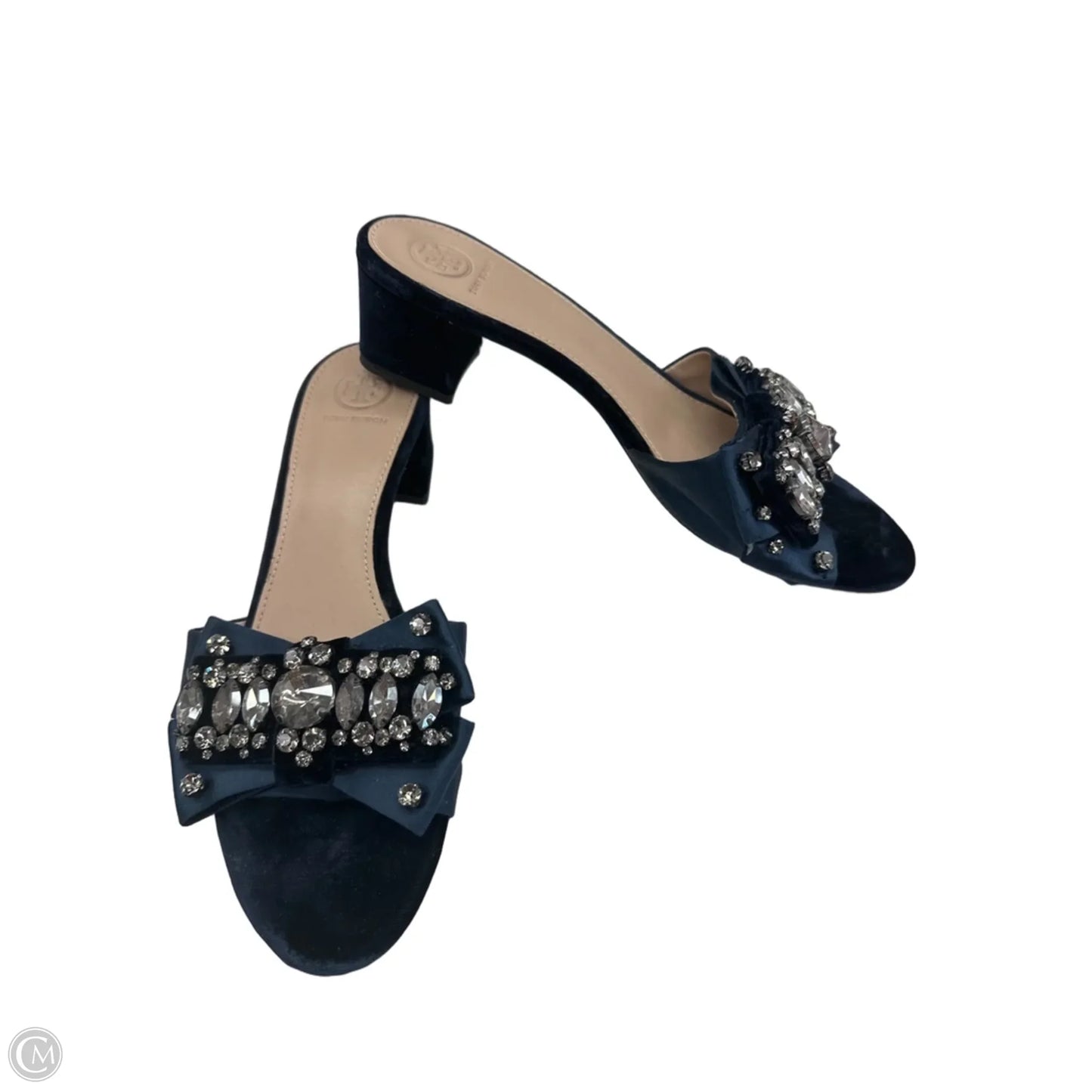 Shoes Designer By Tory Burch In Navy, Size: 9